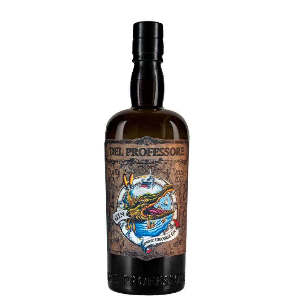 Gin-del-Professore-Crocodile-0-70-lt GIN DEL PROFESSORE CROCODILE - immagine 1