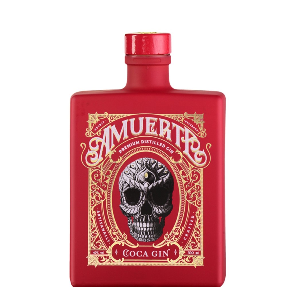 gin-amuerte-coca-leaf-red-limited-edition-cl70 COCA LEAF RED AMUERTE - immagine 1